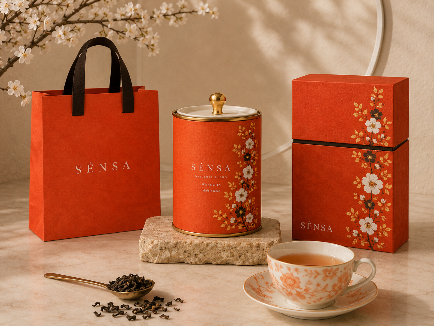 SÉNSA packaging